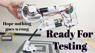 OpenSource DIY Quadruped An Assembled Leg [upl. by Ehman]