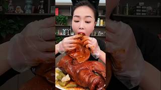 Spicy pork is delicious mukbang short [upl. by Flem]