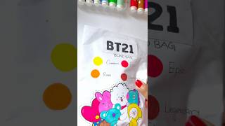 BT21 Blind Bag papercraft asmr blindbag [upl. by Yesrej925]