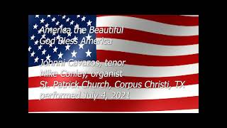 Traditional Patriotic Songs  America the Beautiful and God Bless America [upl. by Imoian550]