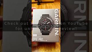 Garmin Epix Pro Gen2 51mm Sapphire [upl. by Runkle]