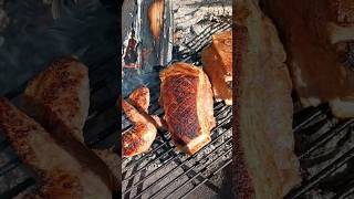 Open fire cooking and BBQ cooking cookingchannel kitchen fire bbq outdoors [upl. by Dolhenty47]