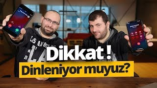 Akıllı telefonlar ve Google bizi dinliyor mu Test ettik [upl. by Annad678]