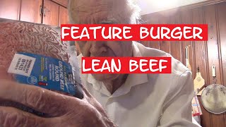 Great Big Feature Burger Lean Beef [upl. by Readus]