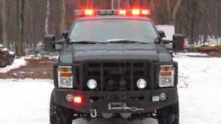 2008 Ford F350 4x4  Whelen LED [upl. by Wilonah]