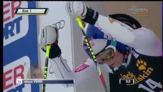 Vonn Wins Maribor Giant Slalom  USSA Network [upl. by Naneek23]