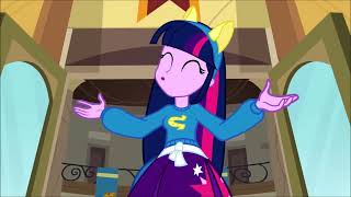 MLP Equestria Girls Movie  Cafeteria Song Helping Twilight Win the Crown for over 1 hour [upl. by Akiria]