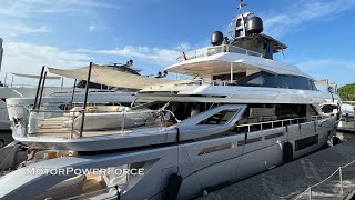 Touring 2022 Azimut Grande Trideck Luxury Yacht [upl. by Maris]