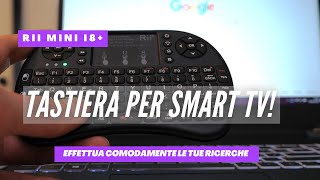 Recenesione Rii mini i8 Ottima Tastiera Wireless per Smart Tv e Amazon Fire Tv Stick [upl. by Adnoral]