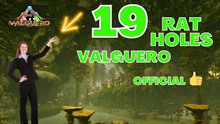 ARK 19 BUILDABLE Rat Holes on VALGUERO All work on Official [upl. by Evy564]