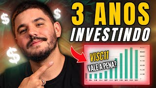 3 ANOS investindo em VISC11 valeu a pena Quanto rendeu [upl. by Guyer]