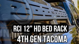 RCI 12” Bed Rack 4th gen Tacoma Trail Mammoth [upl. by Sherris]