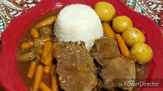 INSTANT POT ROAST BEEF CARNE ROSTIZADA EN OLLA DE PRESIÓN ELÉCTRICA [upl. by Rolando]