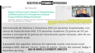 Benefícios da Vitamina C intravenosa [upl. by Nayrb]