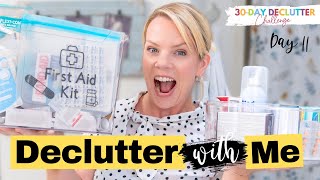 Declutter your Medicine Cabinet  Day 11  30 Day Declutter Challenge [upl. by Eveleen814]