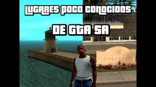 Lugares POCO Conocidos en GTA SA Android [upl. by Eitsyrhc]