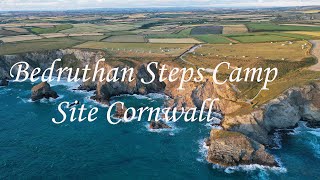 Bedruthan Steps Campsite Cornwall Open July And August 2022 [upl. by Tnecnivleahcim]