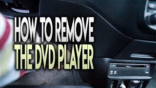 HOW TO REMOVE THE DVD PLAYER IN A 2006 HONDA ODYSSEY [upl. by Vizza]