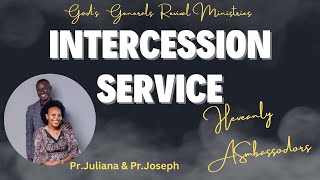 WEDNESDAY INTERCESSION SERVICE DAY 10 OF PRAYING AND FASTING WITH PR JULIANA  10th012024 [upl. by Kelsy971]