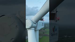 Giant in Action Now construction energy windfarm power renewableenergy windturbine senvion [upl. by Daffie]