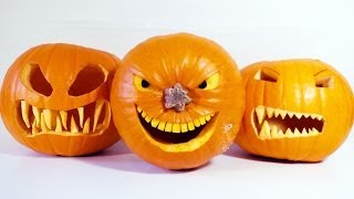 How to Carve Halloween Pumpkins [upl. by Anneres]