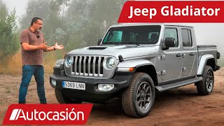 Jeep GLADIATOR 2021 el Wrangler pick up  Prueba  Test  Review en español  Autocasión [upl. by Surovy]