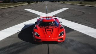 Faster Than a Bugatti Veyron Koenigsegg Agera R  CAR and DRIVER [upl. by Aurita]