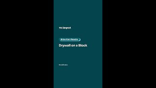 Brian Karr Reacts Drywall on a Block [upl. by Eelta]