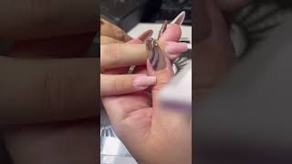 Acrylic nail refill tutorial beginnernailtech [upl. by Atiruam]