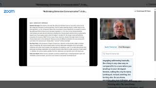 Part 5 Rethinking Ostensive Communication A discussion with Dan Sperber and Deirdre Wilson [upl. by Hgielra]