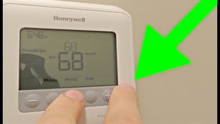 How to Factory Reset a Honeywell T6 thermostat [upl. by Brieta760]