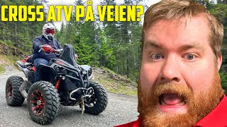 KJØRTE ATV PÅ MOTORVEIEN [upl. by Akeimat]