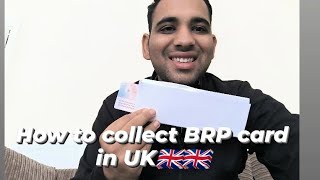 How to collect BRP card in uk [upl. by Uamak]