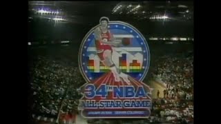 1984 NBA AllStar Game Opening [upl. by Ayatnohs45]