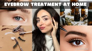 Tips for eyebrow growth at home  How to make your eyebrows looks good and healthy [upl. by Dyanna]