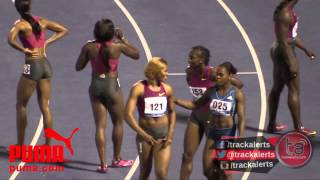 Blessing Okagbare wins 100m at Jamaica Invitational [upl. by Draned]