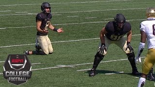 Wake Forest kicker inexplicably missing before field goal  College Football Highlights [upl. by Towney]