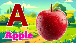 Phonics Song with TWO Words  A For Apple  ABC Alphabet Songs with Sounds for Children 866 [upl. by Leugim255]