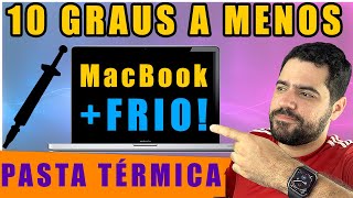 A MELHOR pasta térmica para MacBook [upl. by Nalliuq]