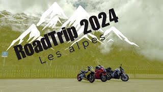 Direction les Alpes  Road Trip moto 2024 [upl. by Eelime]