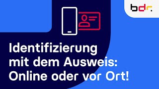 Identifizierung mit dem Ausweis Online oder vor Ort mit AusweisIdent  DTrust [upl. by Daniell]