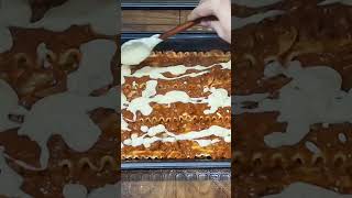 Lasagna youtubeshorts shortvideo holiday2024 shorts short pasta lasagna [upl. by Adalie]