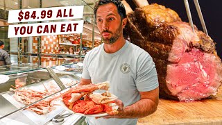 MAN vs Biggest BUFFET in Las Vegas 🇺🇸 [upl. by Fazeli163]