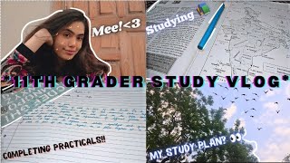 11th grader study vlog 🎀 as a quotHUMANITIESquot student  ft Chetichand ❤studyvlog [upl. by Odanref]