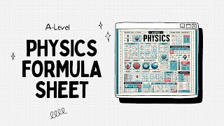 ALevel Physics Formula Sheet [upl. by Bega]