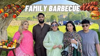 Family Barbecue with a Beautiful View ⛰️  Family Fun 🤩reflexion food viralvideo bbqgrill [upl. by Kehr]