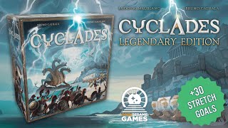 เกมส์กระดานEp1 Cyclades legendary edition สงครามพลังเทพเจ้า สัตว์ประหลาด นักรบ  เซียนของเล่น [upl. by Llenehc]