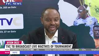 TVC To Broadcast AFCON 2023 Live Matches [upl. by Gaile806]