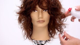 Medium Choppy Layered Haircut Tutorial [upl. by Yarised472]