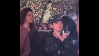 Tom Holland and Zendaya Singing amp Dancing at Beyoncé’s Concert 62723 [upl. by Elyrpa]